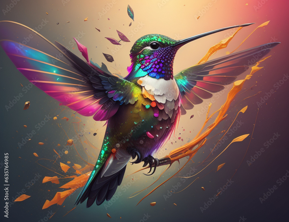 Obraz premium Kolibri