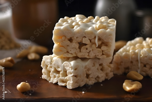 white chocolate crunchie