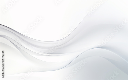 Simple white background with smooth lines in light