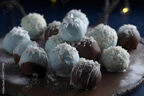 winter wonderland truffle