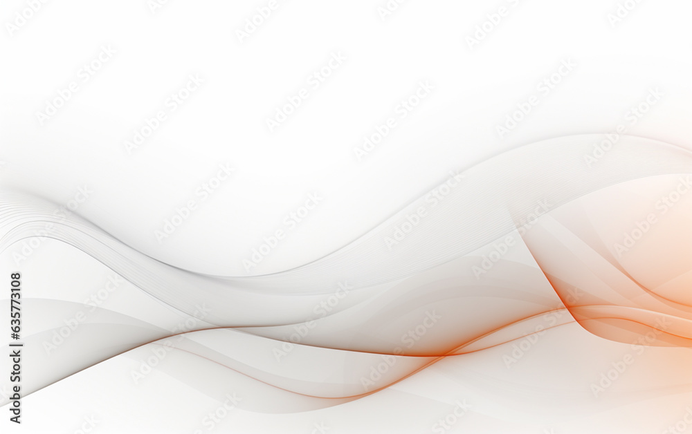 Simple white background with smooth lines in light Simple white background with smooth lines in light