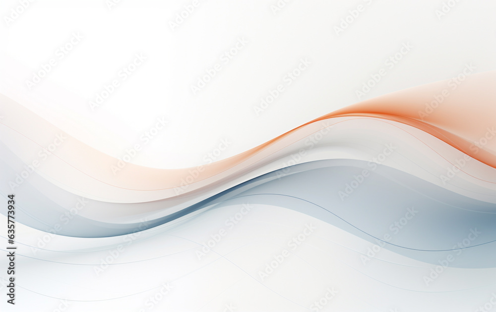 Simple white background with smooth lines in light Simple white background with smooth lines in light