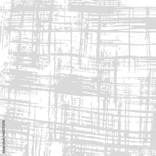 Grunge texture. Monochrome abstract vector background with paint strokes.