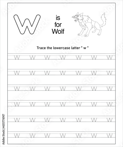 Alphabet Letter Tracing , Alphabet Tracing Workbook