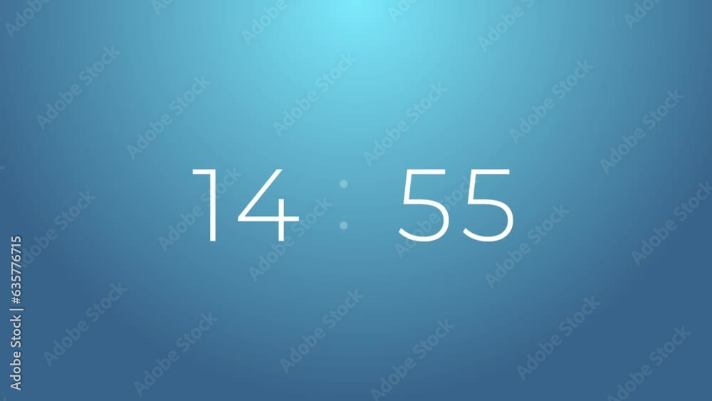 Special Clock 15 Minute countdown animation Timer Countdown. Countdown