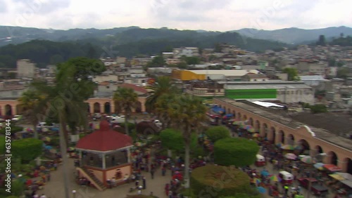 Park in San Juan Sacatepéquez, Guatemala photo