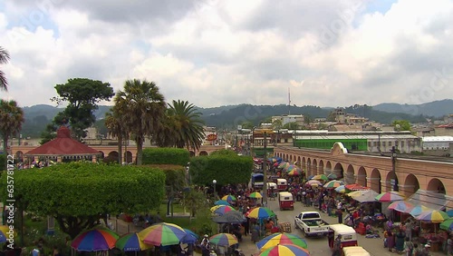 Park in San Juan Sacatepéquez, Guatemala photo