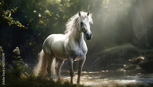 Captivating Glimpse of a Beautiful Horse © Mehedi