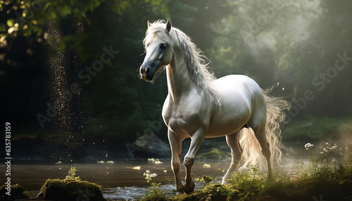 Captivating Glimpse of a Beautiful Horse