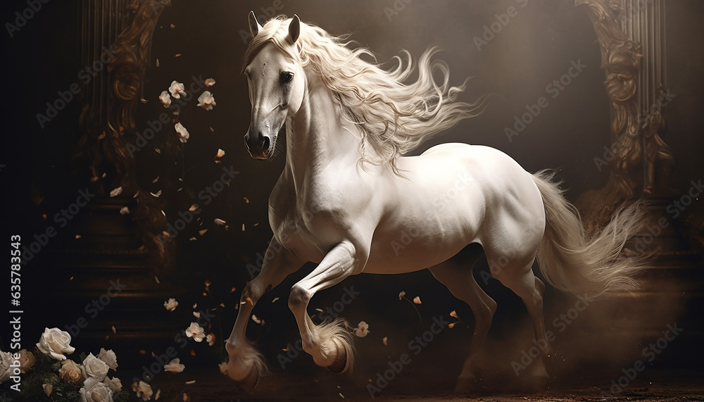 Captivating Glimpse of a Beautiful Horse Captivating Glimpse of a Beautiful Horse