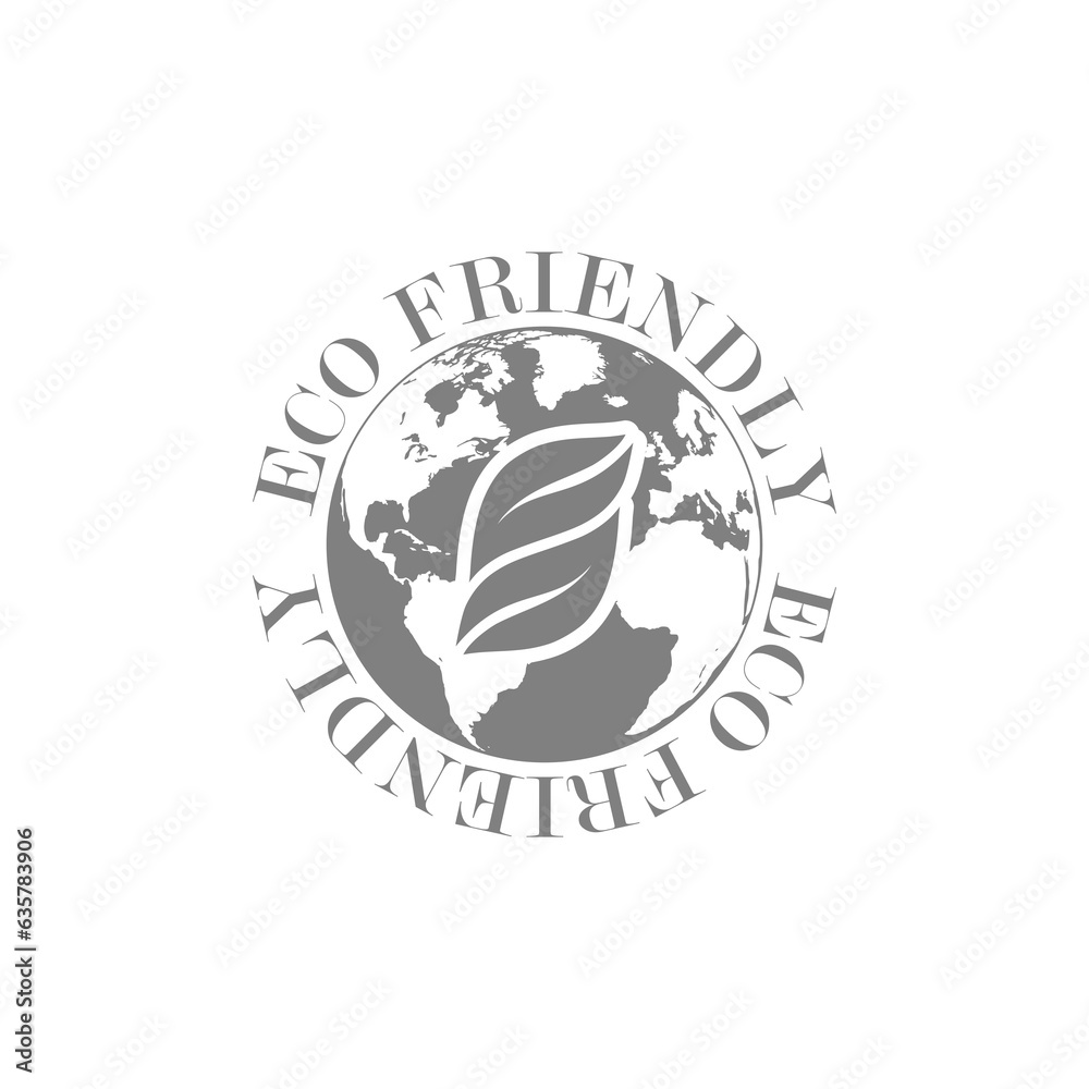 Eco friendly earth icon isolated on transparent background Eco friendly earth icon isolated on transparent background