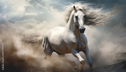 The Stunning Beauty of a Magnificent Horse