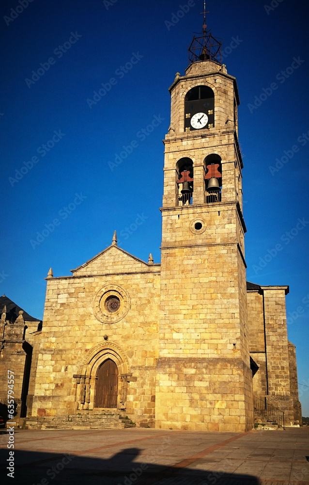 Church of Santa Maria del Azogue in Puebla de Sanabria, Spain