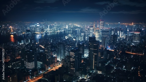 Canvastavla 東京の夜景イメージ10