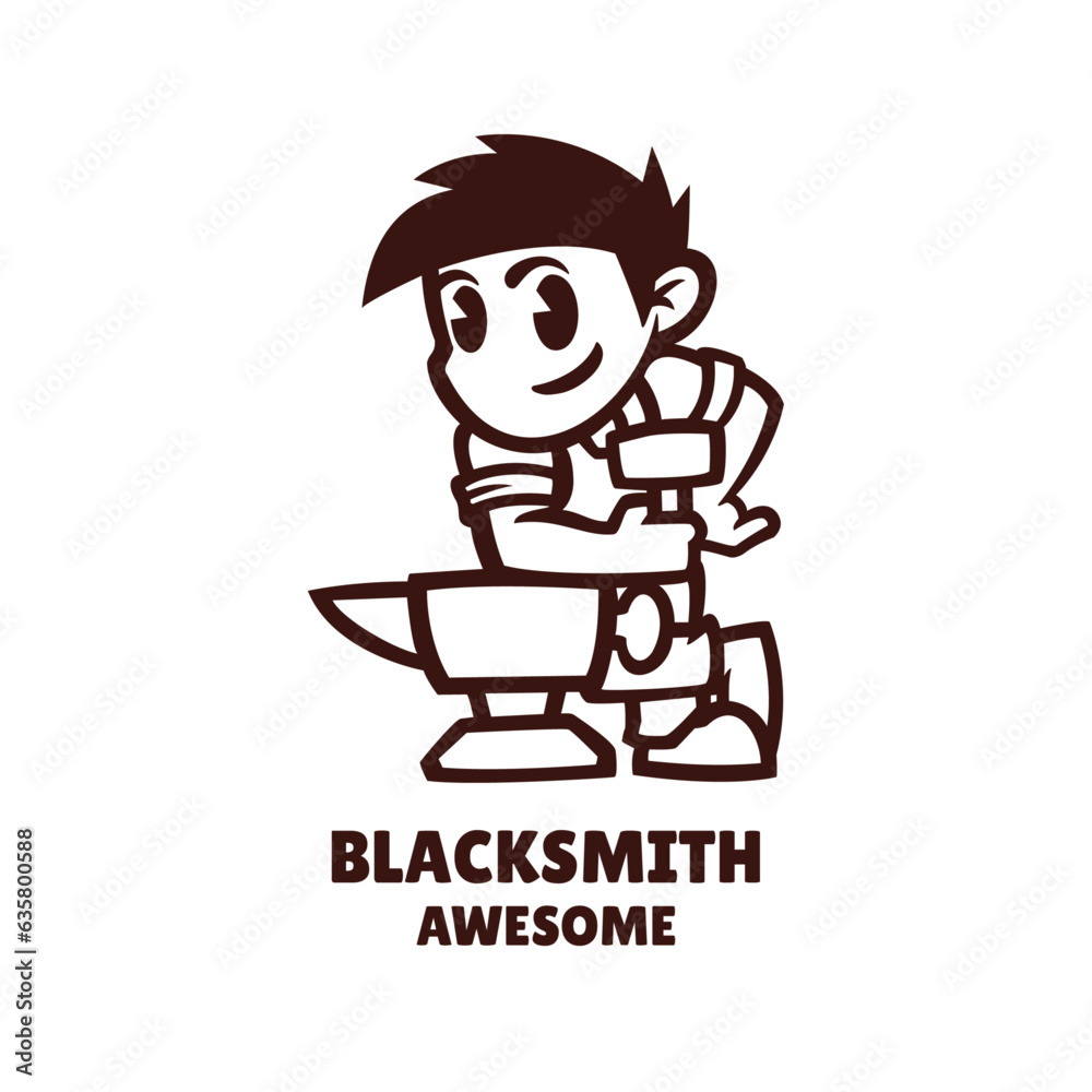 Black Smith Logo