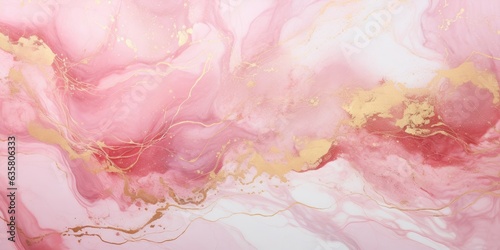 Luxury pink marble rose gold background. texture background design, generative ai