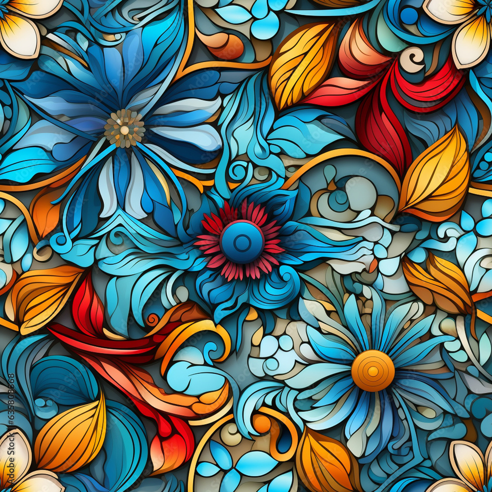 Fototapeta premium INDIAN MANDALA