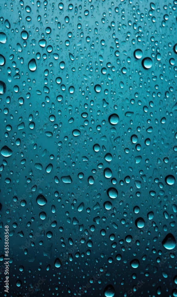 water drops on glass . phone wallpaper 