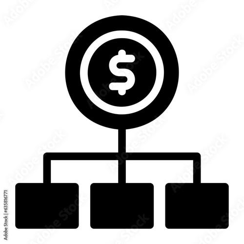 hierarchy glyph icon
