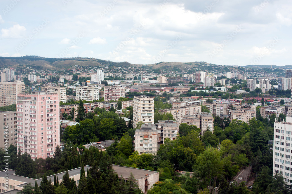cityscape of Tbilisi