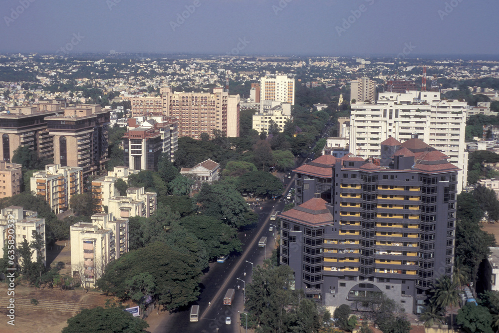 Fototapeta premium INDIA KARNATAKA BANGALORE TRAFFIC