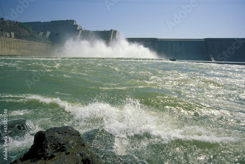 INDIA GUJARAT SARDAR SAROVAR DAM photo