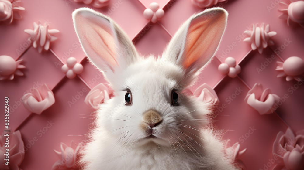 Obraz premium Rabbit. Generative Ai