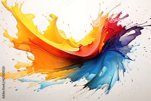 abstract watercolor background © Parvez