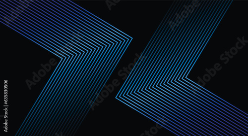 line gradient background. wavy lines pattern smooth curve flowing dynamic. concept of technology, digital, communication, science, technology network Vector