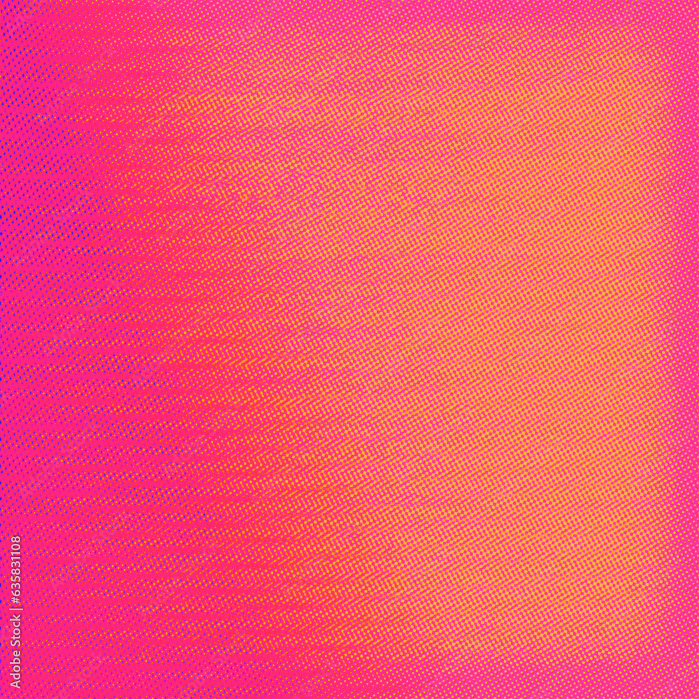 Fototapeta premium Pink abstract background. Simple square backdrop with copy space, usable for social media promotions, events, banners, posters, anniversary, party, and online web Ads