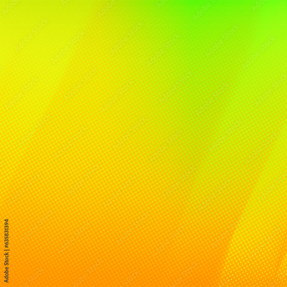 Obraz premium Gradient background. Simple yellow square backdrop with copy space, usable for social media promotions, events, banners, posters, anniversary, party, and online web Ads