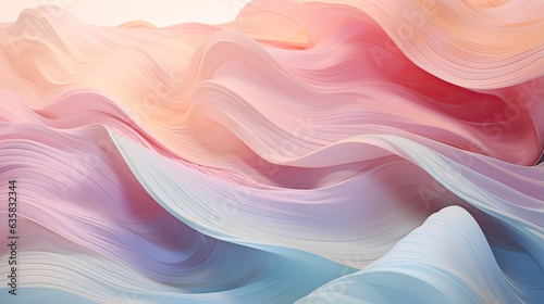 Whimsical plastic waves in a soft gradient