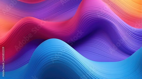 Multidimensional plastic waves in a gradient blend