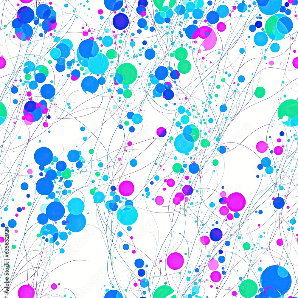 Abstract colored seamless pattern. AI generated. Abstract colored seamless pattern. AI generated.