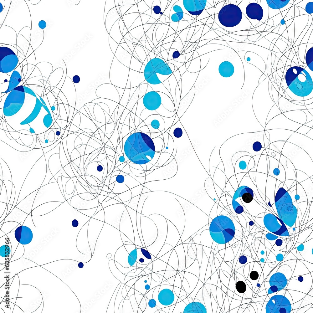 Abstract colored seamless pattern. AI generated. Abstract colored seamless pattern. AI generated.