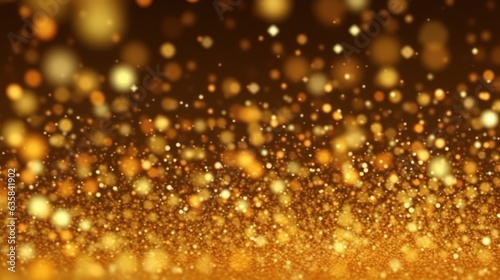 Abstract shining gold glitter 