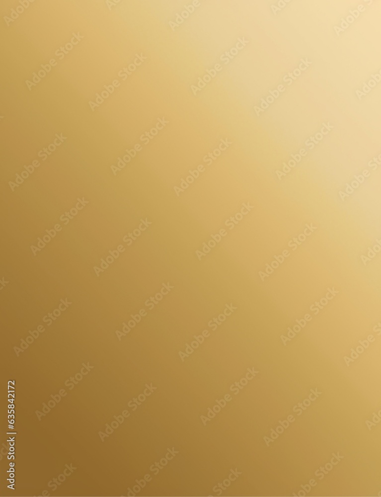 Golden confetti on a brown background. Festive background with copy space. Generative Ai