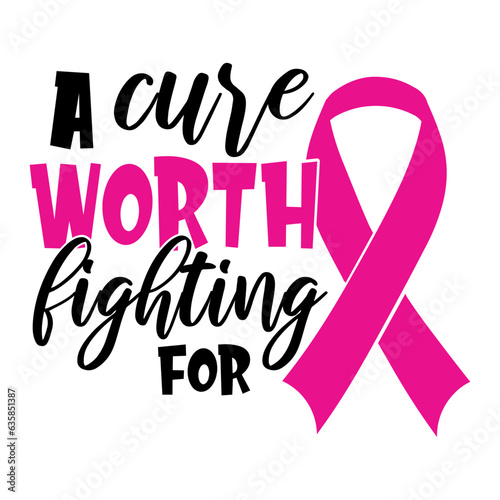 A Cure Worth Fighting For Svg