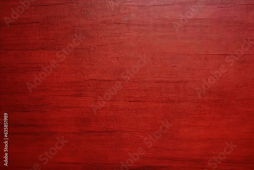 Felt background in red color useful for christmas backgrounds  Abstract grunge red wall background texture. Generative ai