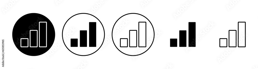 Growing graph Icon set. Chart icon. diagram icon Growing graph Icon set. Chart icon. diagram icon