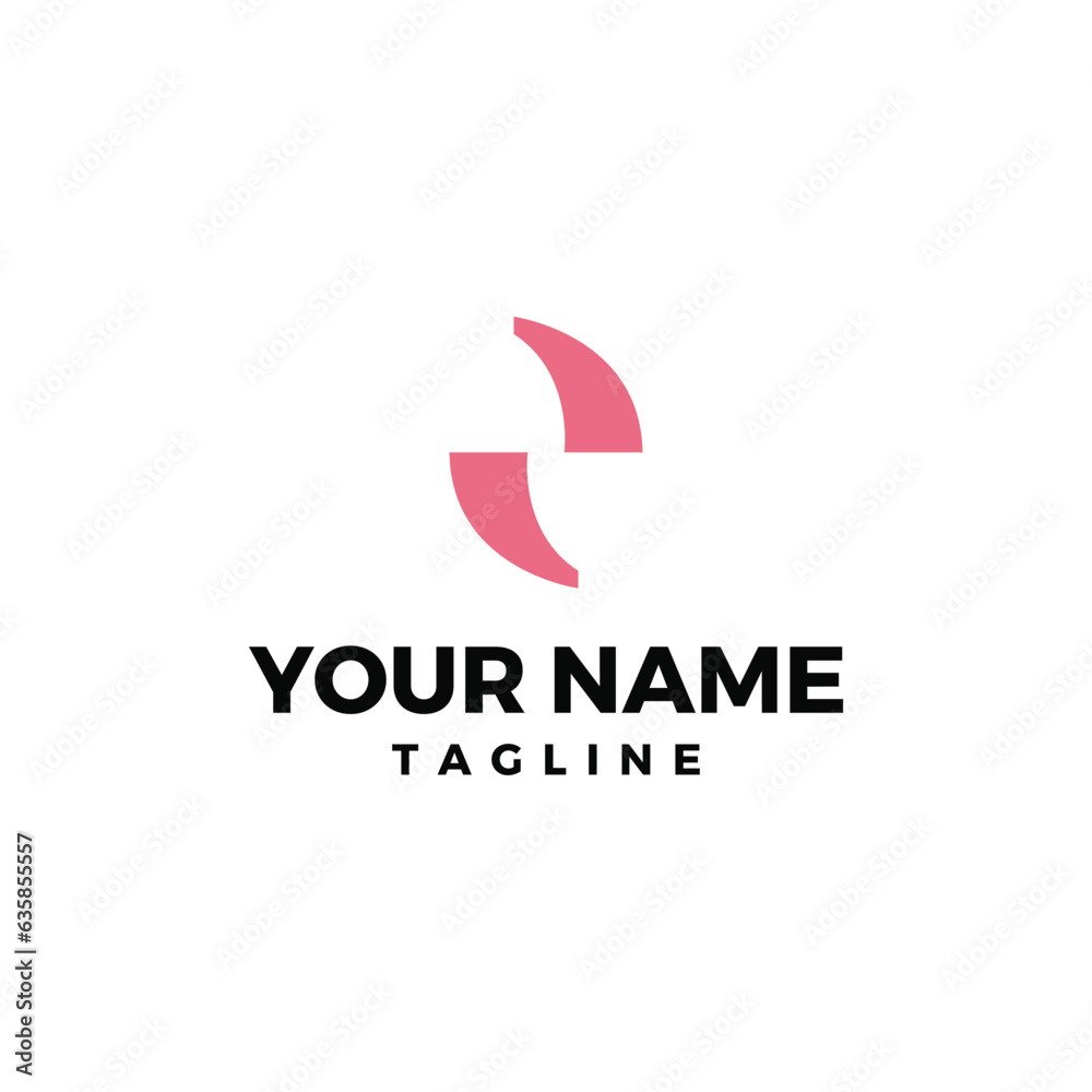 Modern high end abstract tech logo Modern high end abstract tech logo