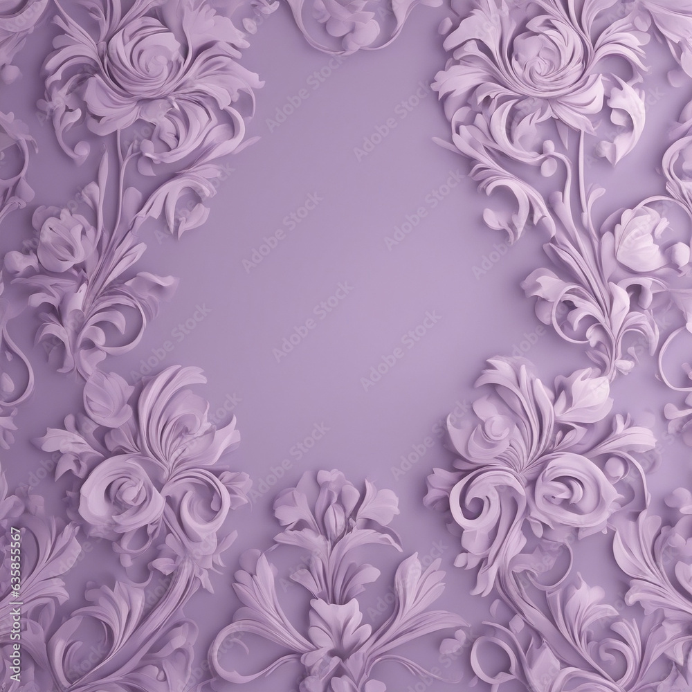 Flower frame. Generative AI. Flower frame. Generative AI.