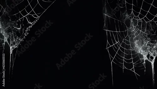 Obraz halloween spider web dark scary wallpaper png