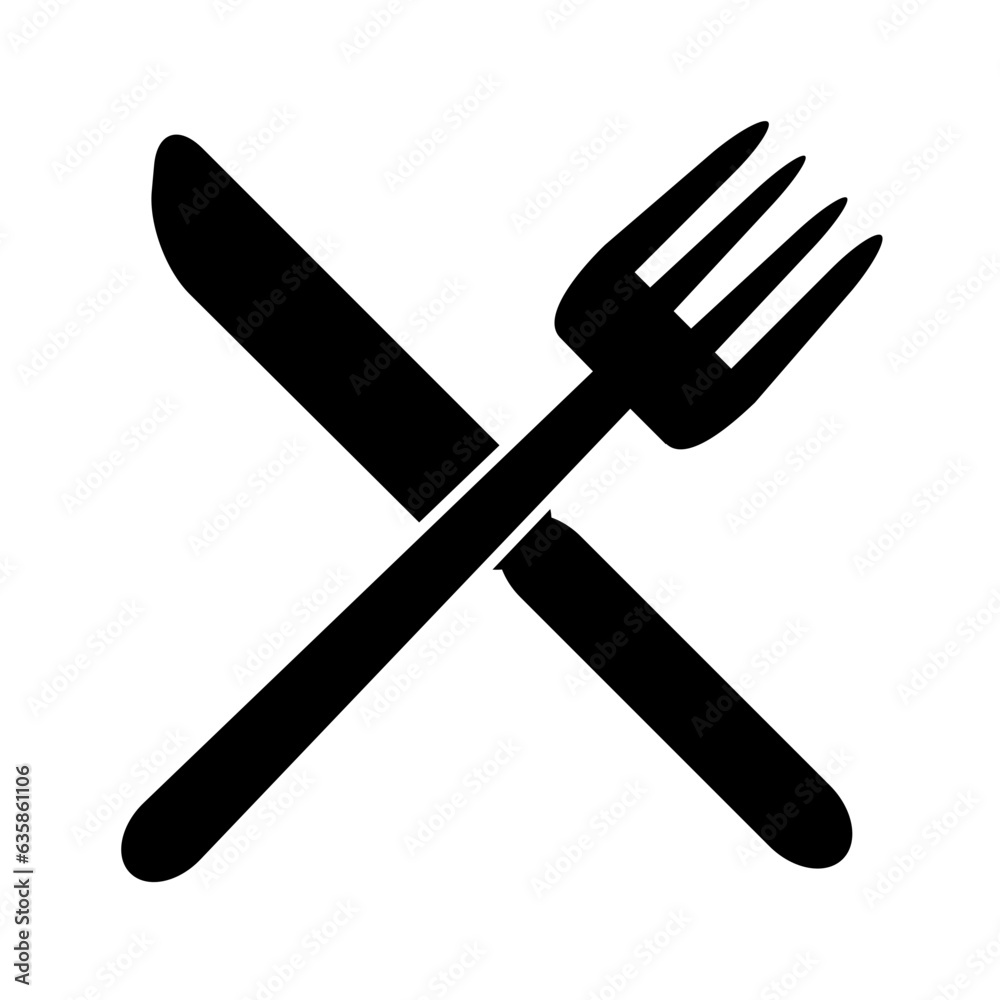 fork and knife,tableware, vector icon fork and knife,tableware, vector icon