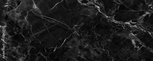 Panel kuchenny z motywem Natural black marble texture background