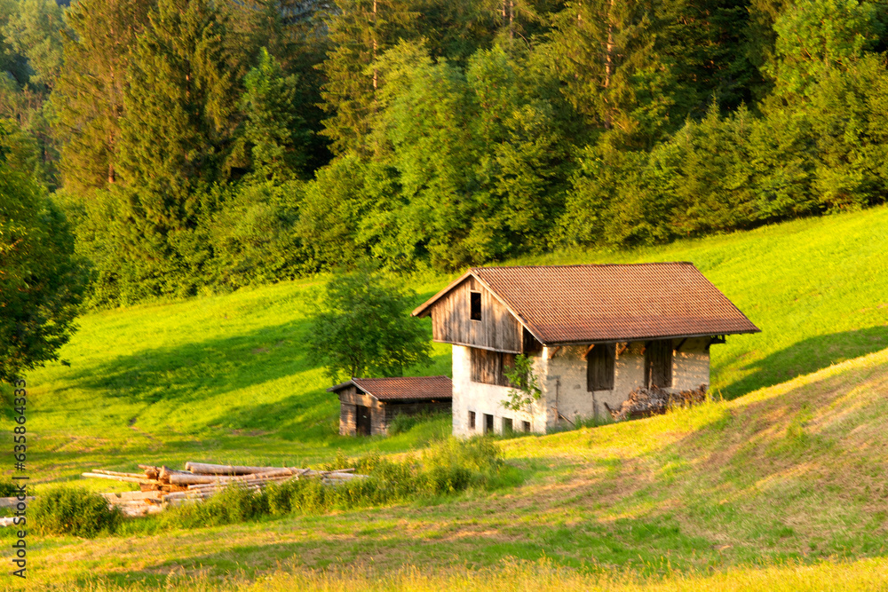 A house in the Dolomites, Riva del Garda, Italy A house in the Dolomites, Riva del Garda, Italy