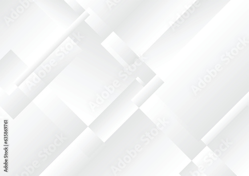Modern abstract background, elegant grid. White and gray backdrop square surface , geometric shapes art illustration.