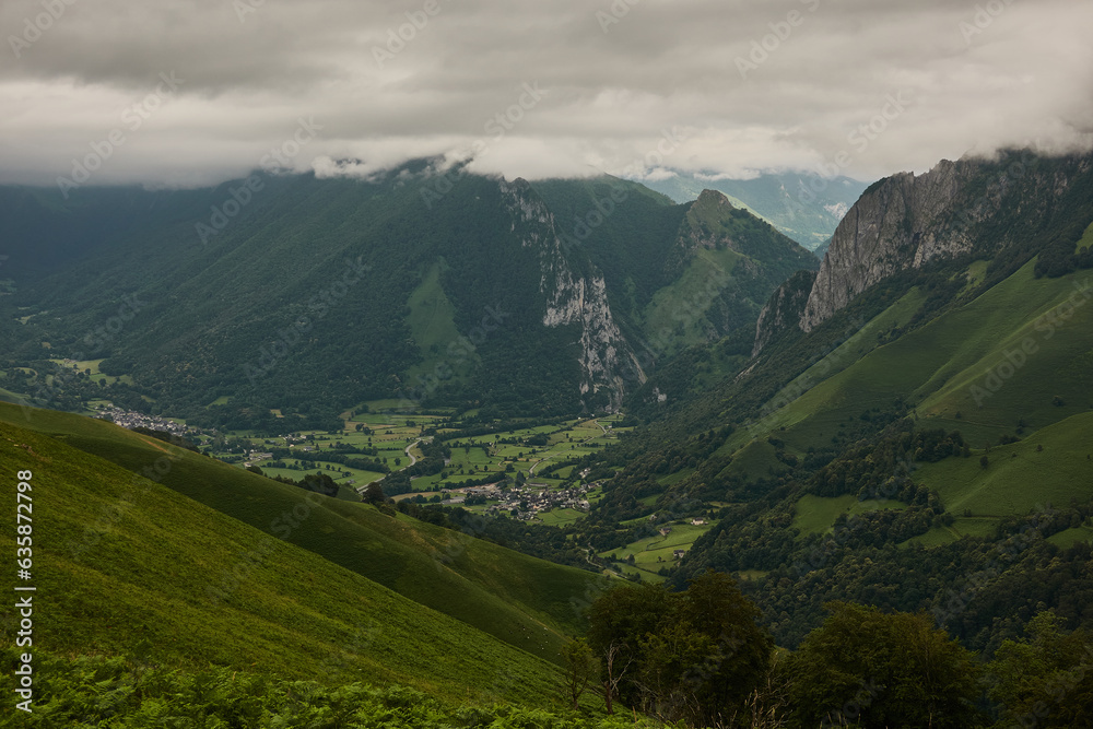The Hourataté pass is a mountain pass in the Pyrénées-Atlantiques that connects the Aspe Valley, in historic Béarn, with Lourdios-Ichère