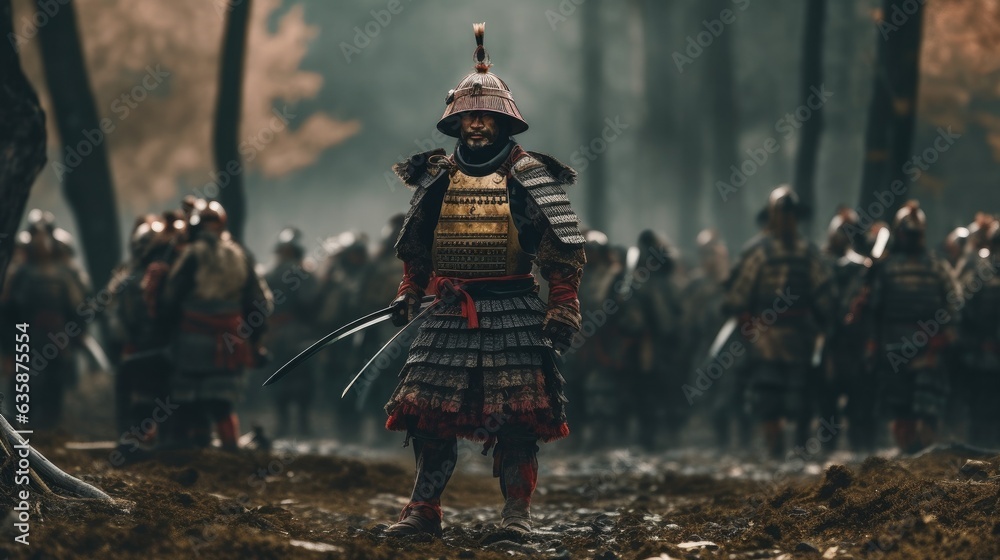 Epic samurai battle 