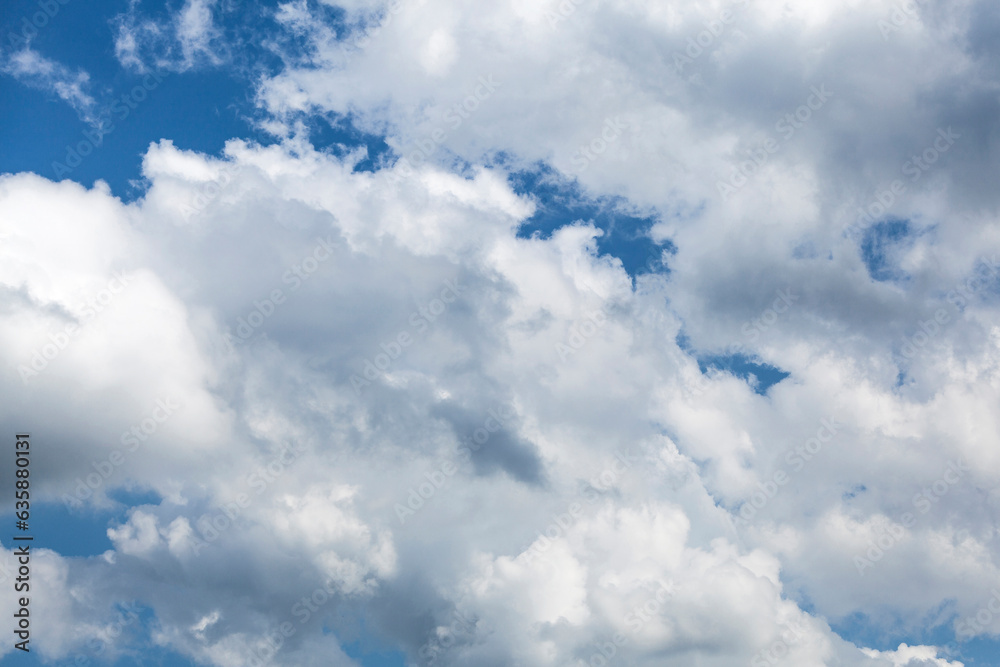 Fototapeta premium Blue sky with clouds